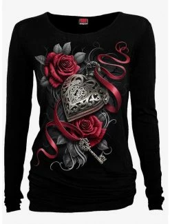 New 🧨 Heart Locket Longsleeve T-Shirt 😀
