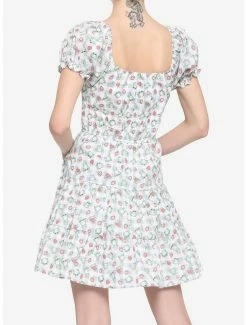 Brand new 🥰 Strawberry Frog Tiered Babydoll 👗 Dress ⌛ -HT Style Outlet Store 16635258 av2