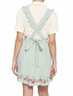 Outlet ๐งจ Frogs & Strawberries Ruffle Suspender ๐ Skirt ๐ 7 Outlet ๐งจ Frogs & Strawberries Ruffle Suspender ๐ Skirt ๐ -HT Style Outlet Store 16635377 av2