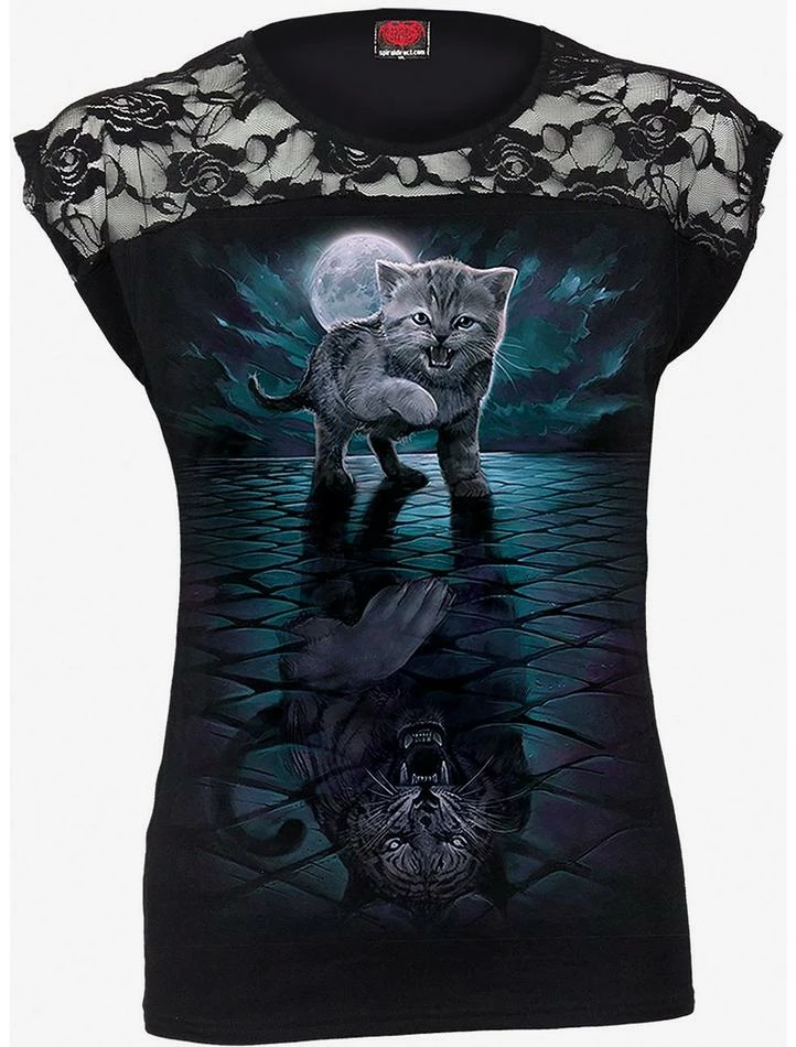 Discount 🔥 Wild Side Lace Shift Top 🥰 4 Discount 🔥 Wild Side Lace Shift Top 🥰 - Image 2