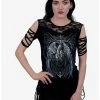 Deals 😉 Angel Strappy Sleeve Top 🔔 -HT Style Outlet Store 16698104 hi