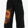 Cheap ❤️ Fire Dragon Vintage Cargo Shorts ❤️ -HT Style Outlet Store 16698236 hi