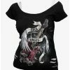 Best Sale ⭐ Rock Angel 2 in 1 Distressed T-Shirt 🌟