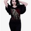 Outlet ⭐ Infernal Unicorn Batwing Sleeve Top 🛒 -HT Style Outlet Store 16698355 hi