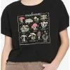 Cheap 👍 Wild Mushrooms 👧 Girls Boxy Crop T-Shirt 🌟 -HT Style Outlet Store 16704173 hi