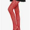 Brand new 🔥 Red Flames Fishnet Tights 👏 -HT Style Outlet Store 16754974 hi