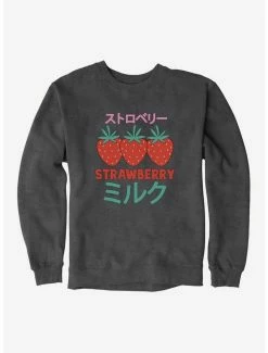 Best deal 🛒 Strawberry Milk Three Berries Sweatshirt ✨ -HT Style Outlet Store 16808217 hi