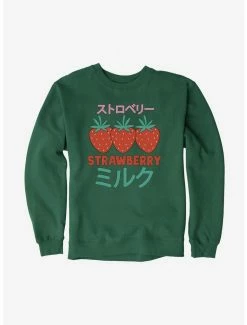 Best deal 🛒 Strawberry Milk Three Berries Sweatshirt ✨ -HT Style Outlet Store 16808224 hi