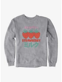 Best deal 🛒 Strawberry Milk Three Berries Sweatshirt ✨ -HT Style Outlet Store 16808231 hi