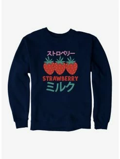 Best deal 🛒 Strawberry Milk Three Berries Sweatshirt ✨ -HT Style Outlet Store 16808238 hi