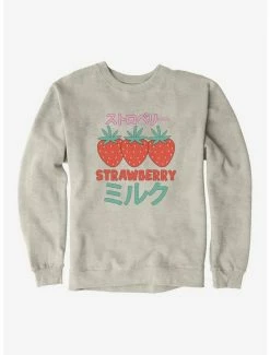 Best deal 🛒 Strawberry Milk Three Berries Sweatshirt ✨ -HT Style Outlet Store 16808245 hi