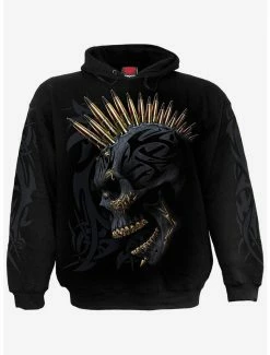 Deals 🌟 Black Gold Skull Hoodie ⭐