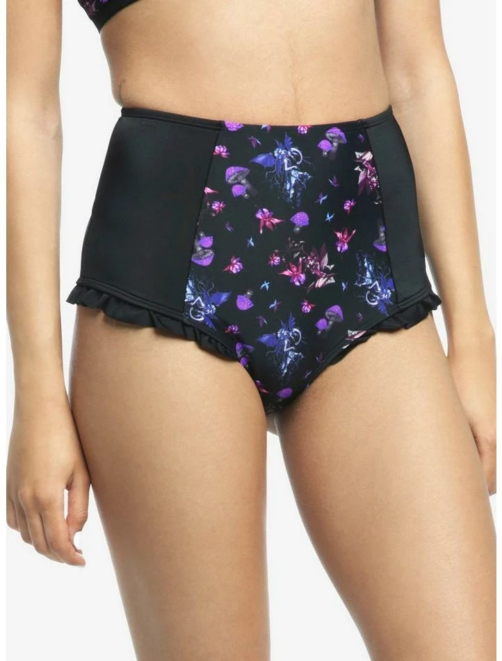 Top 10 โค๏ธ Fairies By Trick Purple High-Waisted Swim Bottoms ๐ 4 Top 10 โค๏ธ Fairies By Trick Purple High-Waisted Swim Bottoms ๐ - Image 2