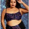 Best deal 😉 Fairies By Trick Purple Cinched Swim Top Plus Size 😉 -HT Style Outlet Store 16846186 hi