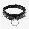 Discount 😀 Spiked O-Ring Choker 👏 -HT Style Outlet Store 16858562 hi