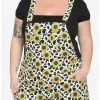 Promo 🎉 Sunflower Cow Print Shortalls Plus Size 😍 -HT Style Outlet Store 16908878 hi