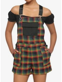 Top 10 ⭐ Rainbow Grid Utility Shortalls 😉