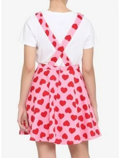 Cheap 🎉 Pink & Red Heart 👗 Skirtall ✨ -HT Style Outlet Store 16916245 av2