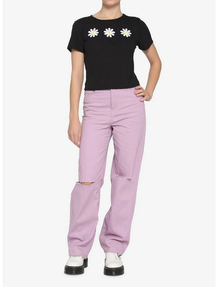 Best reviews of 💯 Embroidered Daisy 👧 Girls Crop Baby T-Shirt ✔️ 4 Best reviews of 💯 Embroidered Daisy 👧 Girls Crop Baby T-Shirt ✔️ - Image 2