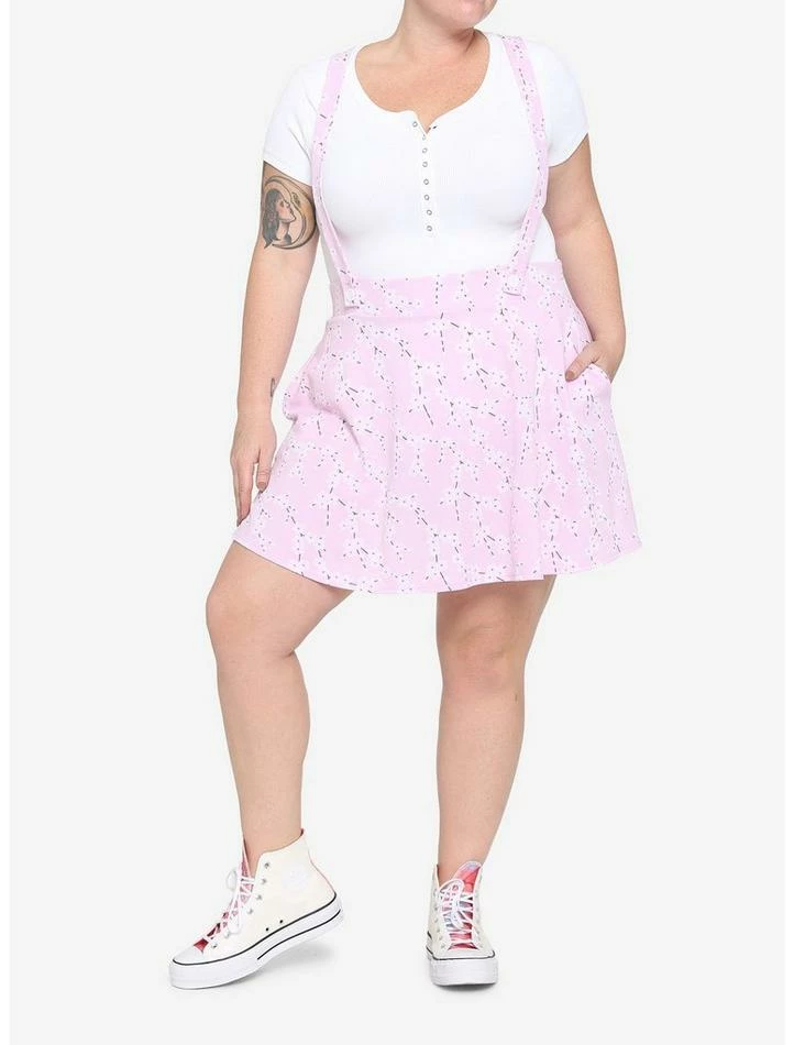 Best Pirce ๐ Pink Sakura Suspender ๐ Skirt Plus Size ๐ 4 Best Pirce ๐ Pink Sakura Suspender ๐ Skirt Plus Size ๐ - Image 2