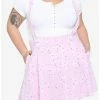 Best Pirce 🌟 Pink Sakura Suspender 👗 Skirt Plus Size 👍 -HT Style Outlet Store 16966422 hi