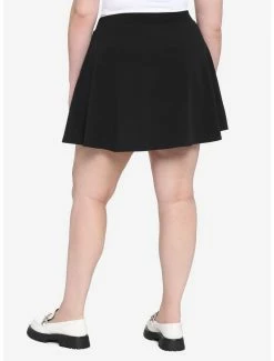 Flash Sale ๐ Black Hook-And-Eye Skater ๐ Skirt Plus Size ๐ 5 Flash Sale ๐ Black Hook-And-Eye Skater ๐ Skirt Plus Size ๐ -HT Style Outlet Store 16966672 av1