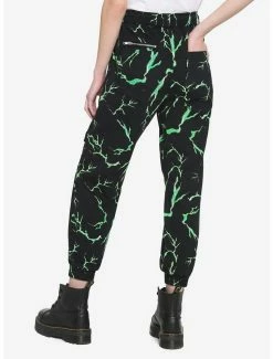 Promo 🎁 Green Lightning 👧 Girls Jogger Pants 💯 -HT Style Outlet Store 17009968 av1