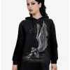 Best deal 💯 Enslaved Angel Dipped Hem Oversized Hoodie ⭐ -HT Style Outlet Store 17034394 hi