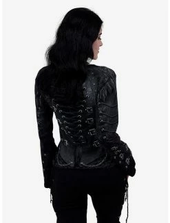 Deals 🥰 Gothess Wrap Allover Oversized Top 🔥 -HT Style Outlet Store 17035056 av1