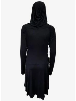 Coupon 🥰 Gothic Elegance Hooded 👗 Dress 🎉 -HT Style Outlet Store 17035063 av1