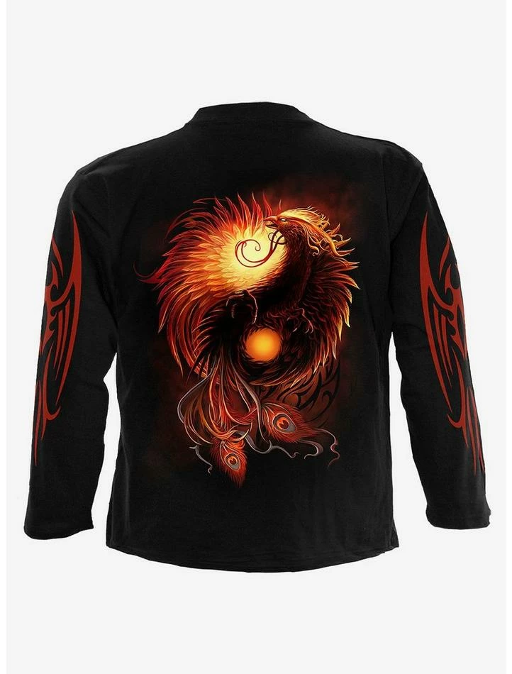 Outlet ๐ Phoenix Arisen Long-Sleeve T-Shirt โจ 4 Outlet ๐ Phoenix Arisen Long-Sleeve T-Shirt โจ - Image 2