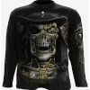 Brand new 👏 Steam Punk Reaper Long-Sleeve T-Shirt 🔔 -HT Style Outlet Store 17035178 hi
