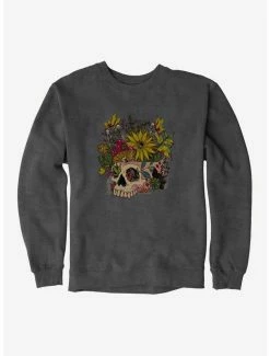 Coupon 🥰 Cottagecore Skeleface Garden Skelefae Garden Sweatshirt 😉 -HT Style Outlet Store 17039562 hi