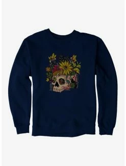 Coupon 🥰 Cottagecore Skeleface Garden Skelefae Garden Sweatshirt 😉 -HT Style Outlet Store 17039583 hi
