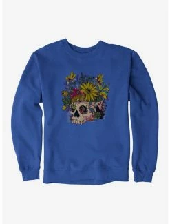Coupon 🥰 Cottagecore Skeleface Garden Skelefae Garden Sweatshirt 😉 -HT Style Outlet Store 17039597 hi
