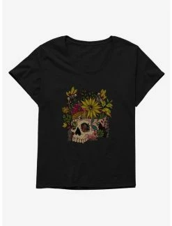 Wholesale ❤️ Cottagecore Skeleface Garden Skelefae Garden 👧 Girls T-Shirt Plus Size 🌟