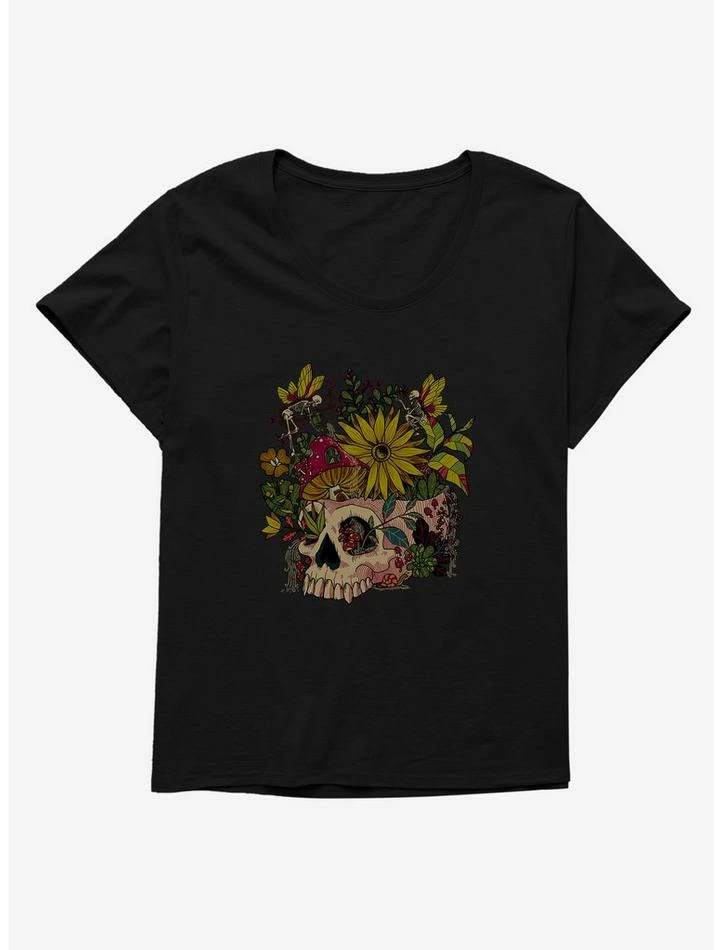 Wholesale โค๏ธ Cottagecore Skeleface Garden Skelefae Garden ๐ง Girls T-Shirt Plus Size ๐ 3 Wholesale โค๏ธ Cottagecore Skeleface Garden Skelefae Garden ๐ง Girls T-Shirt Plus Size ๐