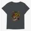 Wholesale 🌟 Cottagecore Skeleface Garden Skelefae Garden 👧 Girls T-Shirt Plus Size ❤️