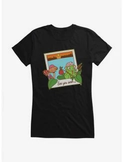 Deals 🧨 Cottage Core Ana Adame Cottagecore Frog 👧 Girls T-Shirt 🔔 -HT Style Outlet Store 17048902 hi