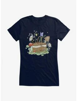 Best reviews of 🧨 Cottagecore Picnic Basket 👧 Girls T-Shirt 🔔 -HT Style Outlet Store 17048965 hi