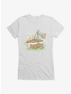Best reviews of 🧨 Cottagecore Picnic Basket 👧 Girls T-Shirt 🔔 -HT Style Outlet Store 17048979 hi