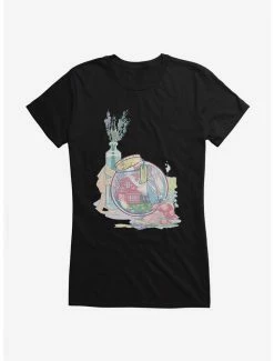 Hot Sale 🤩 Cottage Core Hannah Barr Keep in a Bottle 👧 Girls T-Shirt 🛒