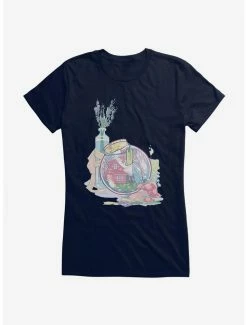 Hot Sale 🤩 Cottage Core Hannah Barr Keep in a Bottle 👧 Girls T-Shirt 🛒 -HT Style Outlet Store 17049049 hi