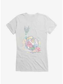 Hot Sale 🤩 Cottage Core Hannah Barr Keep in a Bottle 👧 Girls T-Shirt 🛒 -HT Style Outlet Store 17049063 hi