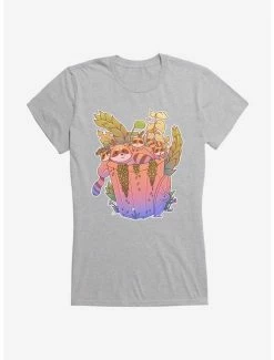 Deals 💯 Cottagecore Trash Pandas 👧 Girls T-Shirt 💯 -HT Style Outlet Store 17049084 hi