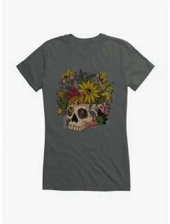 Cheapest ⭐ Cottage Core Krista Staggs Skelefae Garden 👧 Girls T-Shirt 🤩 -HT Style Outlet Store 17049119 hi