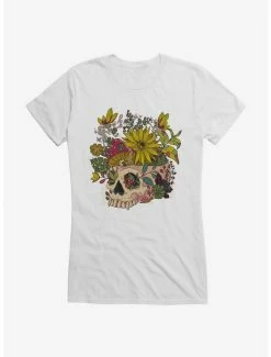 Cheapest ⭐ Cottage Core Krista Staggs Skelefae Garden 👧 Girls T-Shirt 🤩 -HT Style Outlet Store 17049147 hi