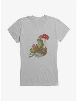 New 👏 Cottage Core Morgan Johnstone Foggy Tea Time 👧 Girls T-Shirt 🧨 -HT Style Outlet Store 17049210 hi