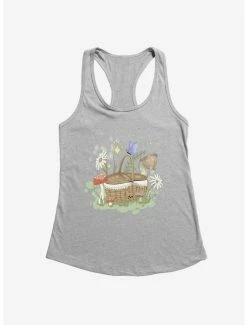 Best Sale 🧨 Cottagecore Picnic Basket 👧 Girls Tank 👏 -HT Style Outlet Store 17050047 hi