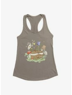 Best Sale 🧨 Cottagecore Picnic Basket 👧 Girls Tank 👏 -HT Style Outlet Store 17050068 hi